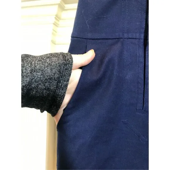 Lauren Ralph Lauren Women’s Navy Blue Sailor Style Dress Pants Size 8 - Picture 4 of 10